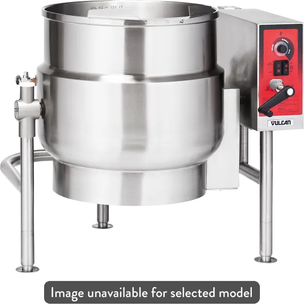 tilting steam kettle