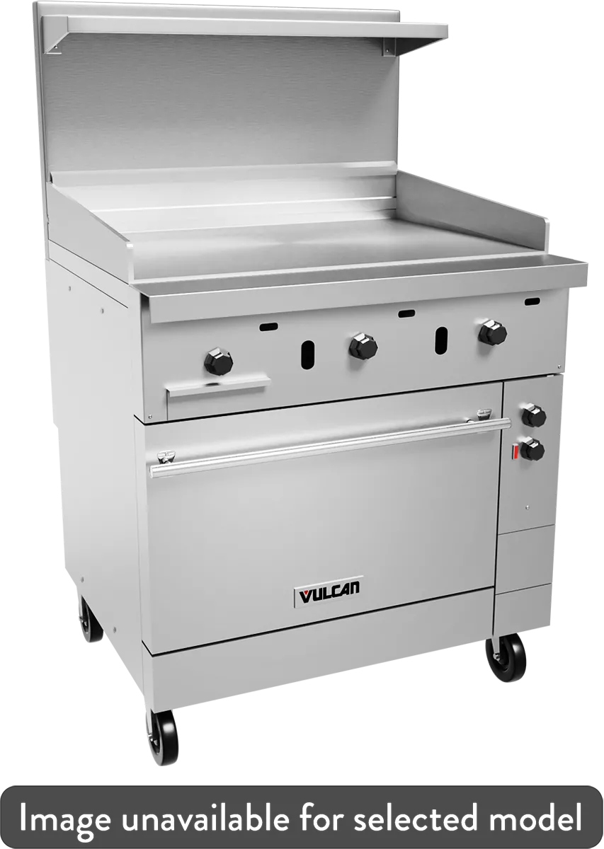 Vulcan EV36S-4FP1HT480 Cocina eléctrica de 36 con horno estándar, 4 p –  Restaurant World