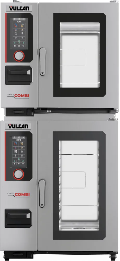 stacked commercial combi oven