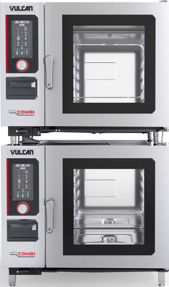 stacked commercial combi oven
