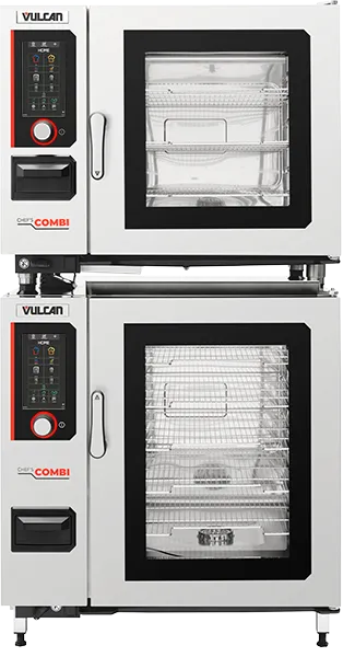 stacked commercial combi oven