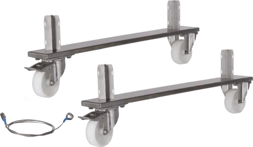 Casters set for Half-size Chef'sCombi