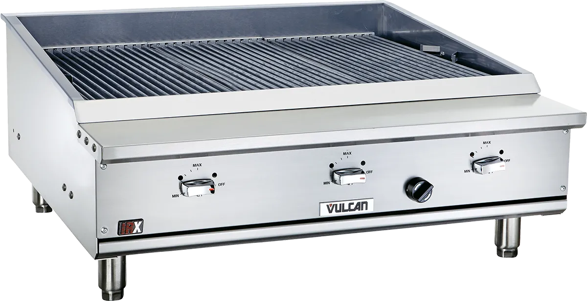 infrared gas charbroiler