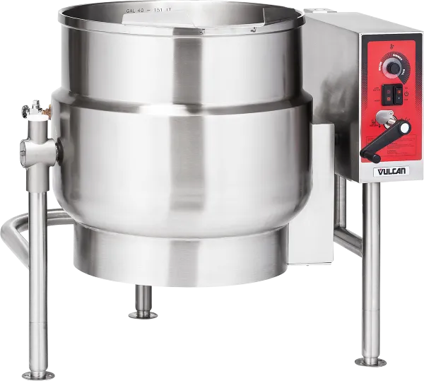 steam kettle cooking