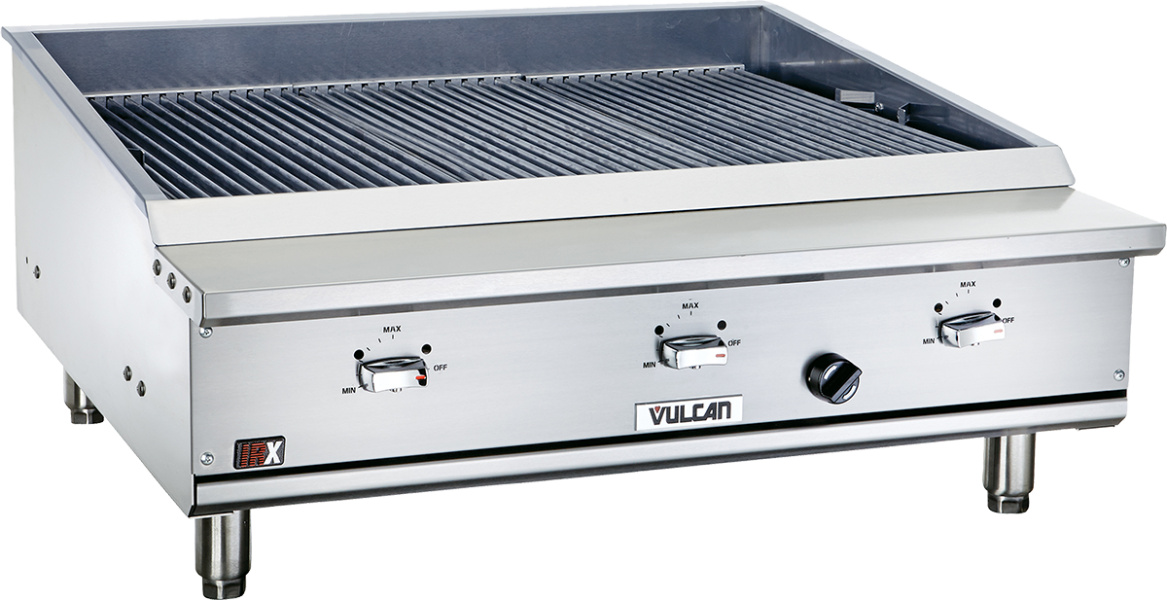 infrared gas charbroiler