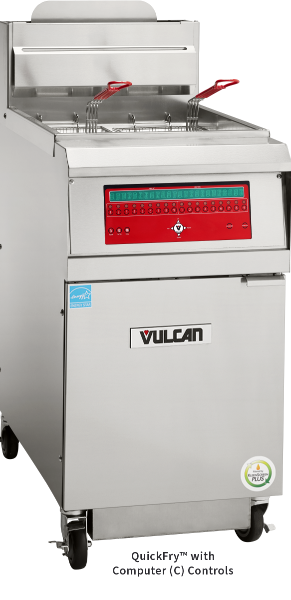 75lb QuickFry™ Series Gas Freestanding Fryer Vulcan Equipment