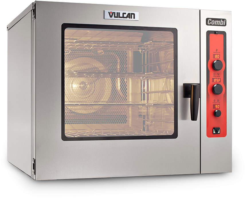 Kamer Wissen Rust uit Stacked Electric School Kitchen Combi Oven | Vulcan Equipment