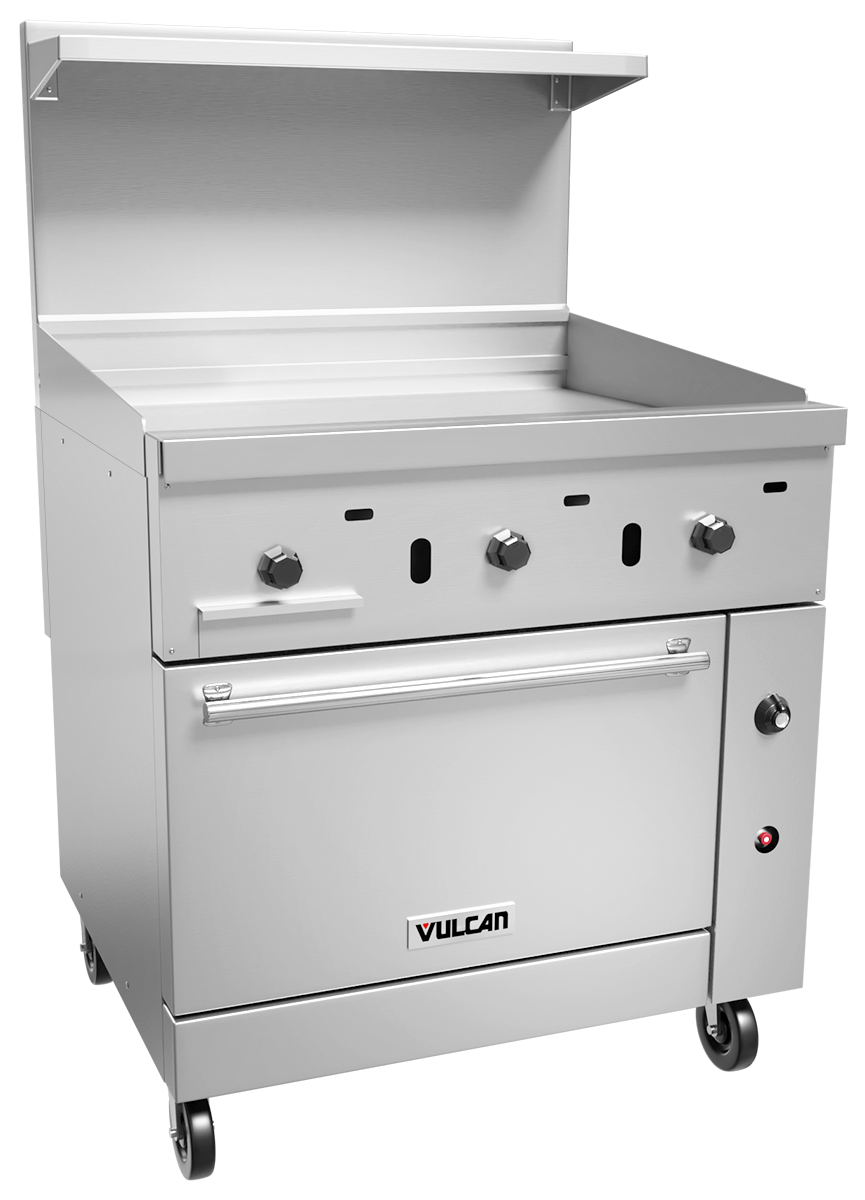 Vulcan 36S-36GT — Gas Range, 36"W x 34"D x 58"H
