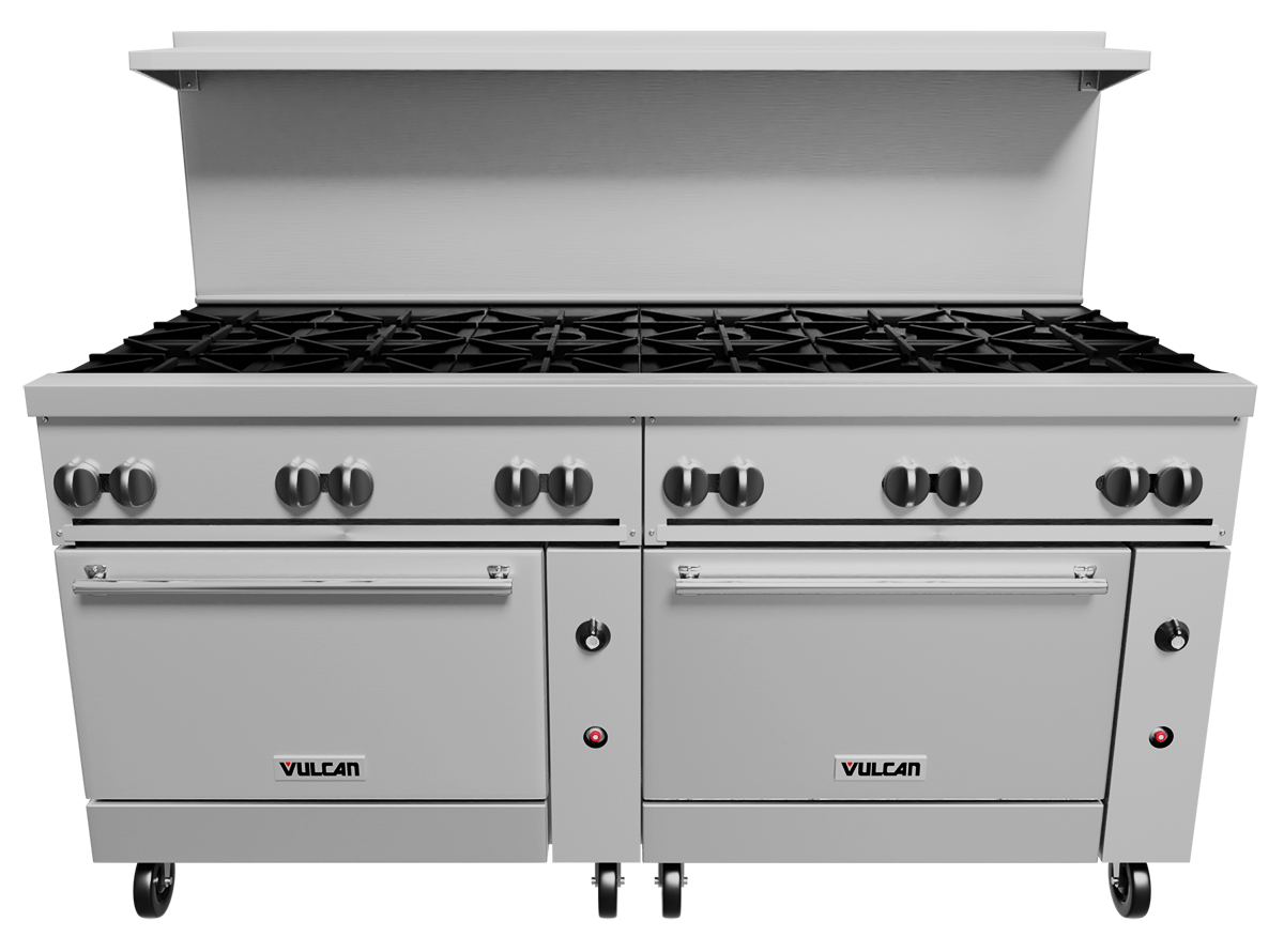 Vulcan 72CC-12B — Gas Range, 72"W x 41"D x 58"H