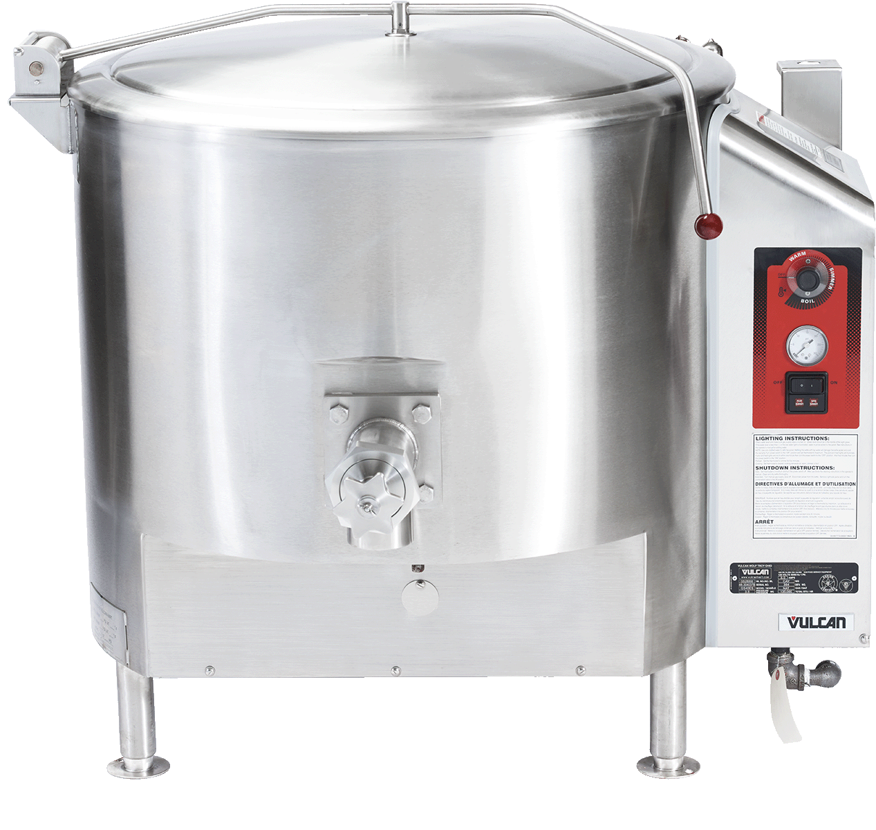 Vulcan GL80E — Kettle