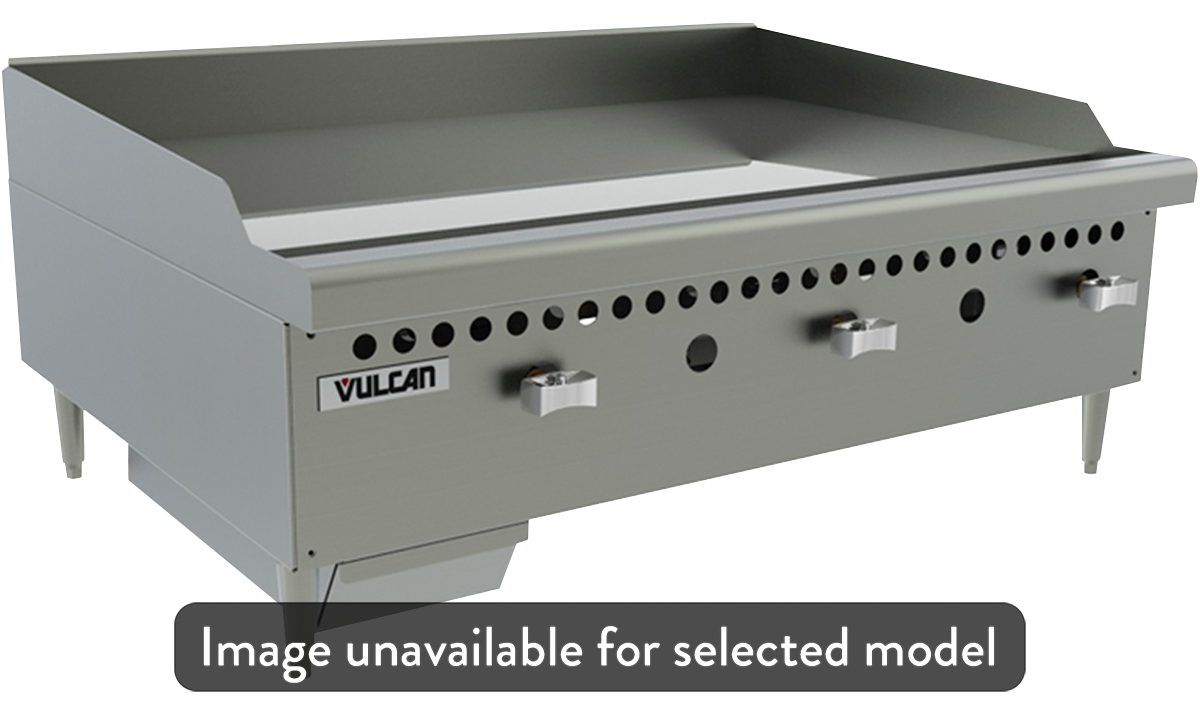 Vulcan VCRG48-M — Gas Griddle, 48"W x 27"D x 16"H