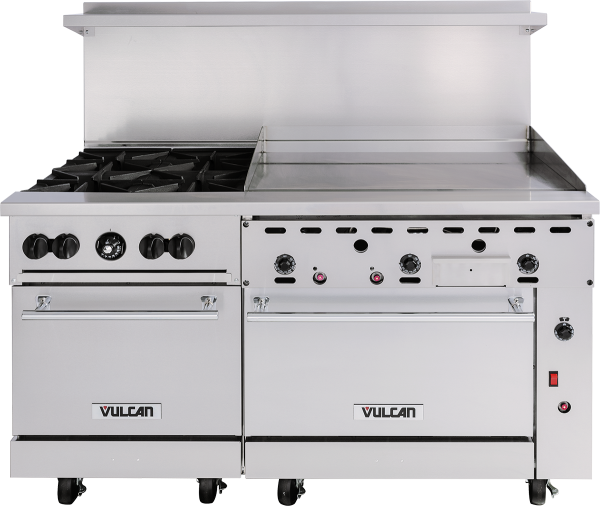 Vulcan 60SC-4B36GT — Gas Range, 60"W x 34"D x 58"H